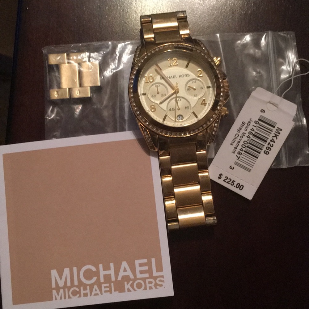 Michael Kors gold watch